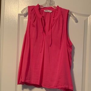 Sonoma Bright Pink Sleeveless Blouse